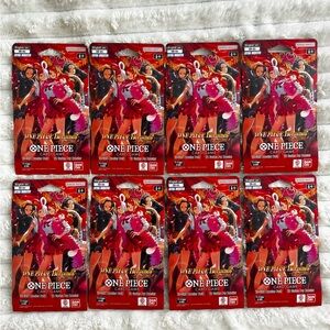 Lot of 8 Sealed One Piece Extra Booster Heroines EB-03 Booster Box